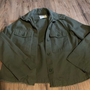 Army Green Military Jacket